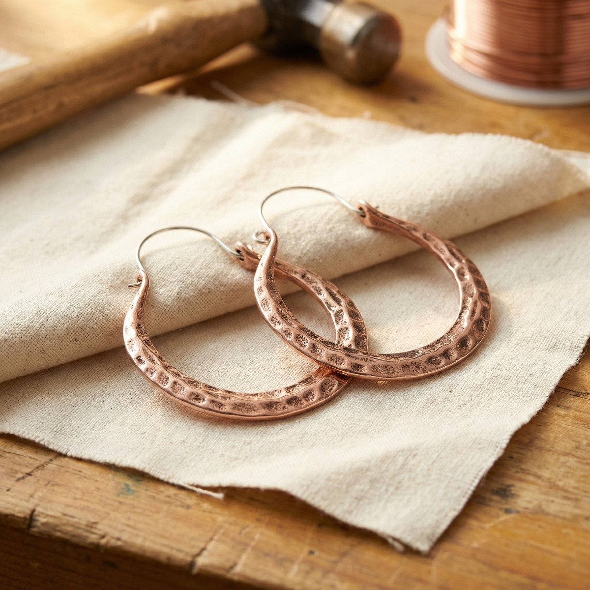 Sue & Georgie's Ember Copper Earrings
