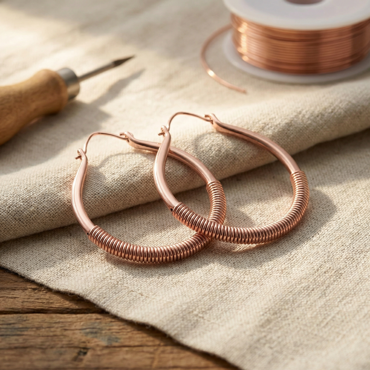 Sue & Georgie's Creek Copper Earrings