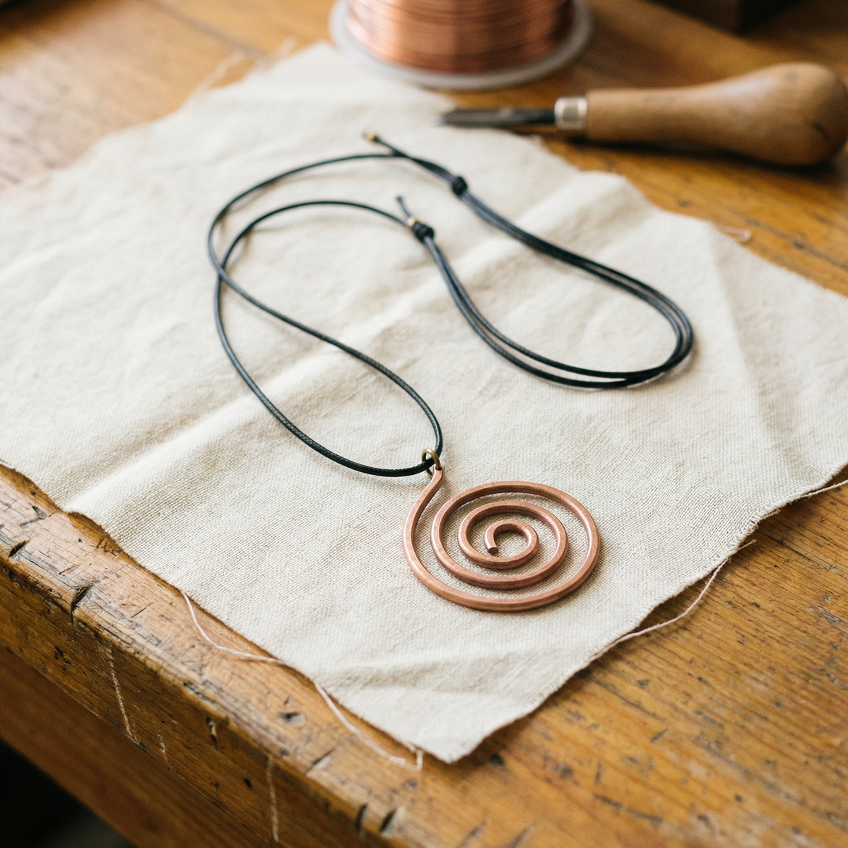 Sue & Georgie's Mesa Copper Necklace
