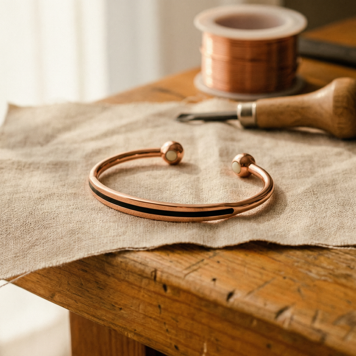 Sue & Georgie's Vein Copper Bracelet