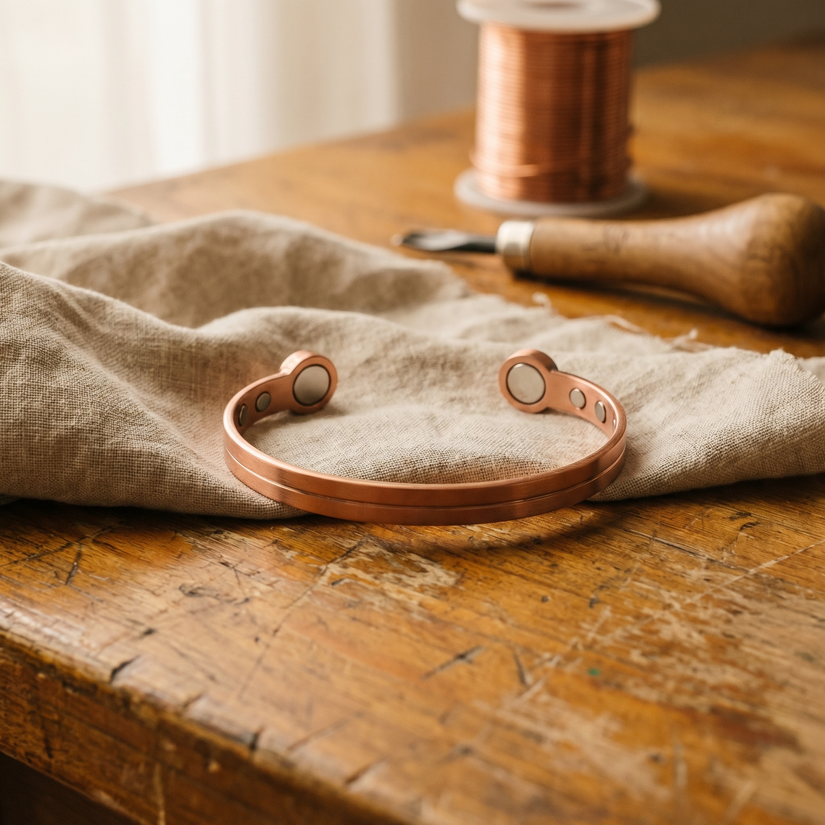Sue & Georgie's Wick Copper Bracelet
