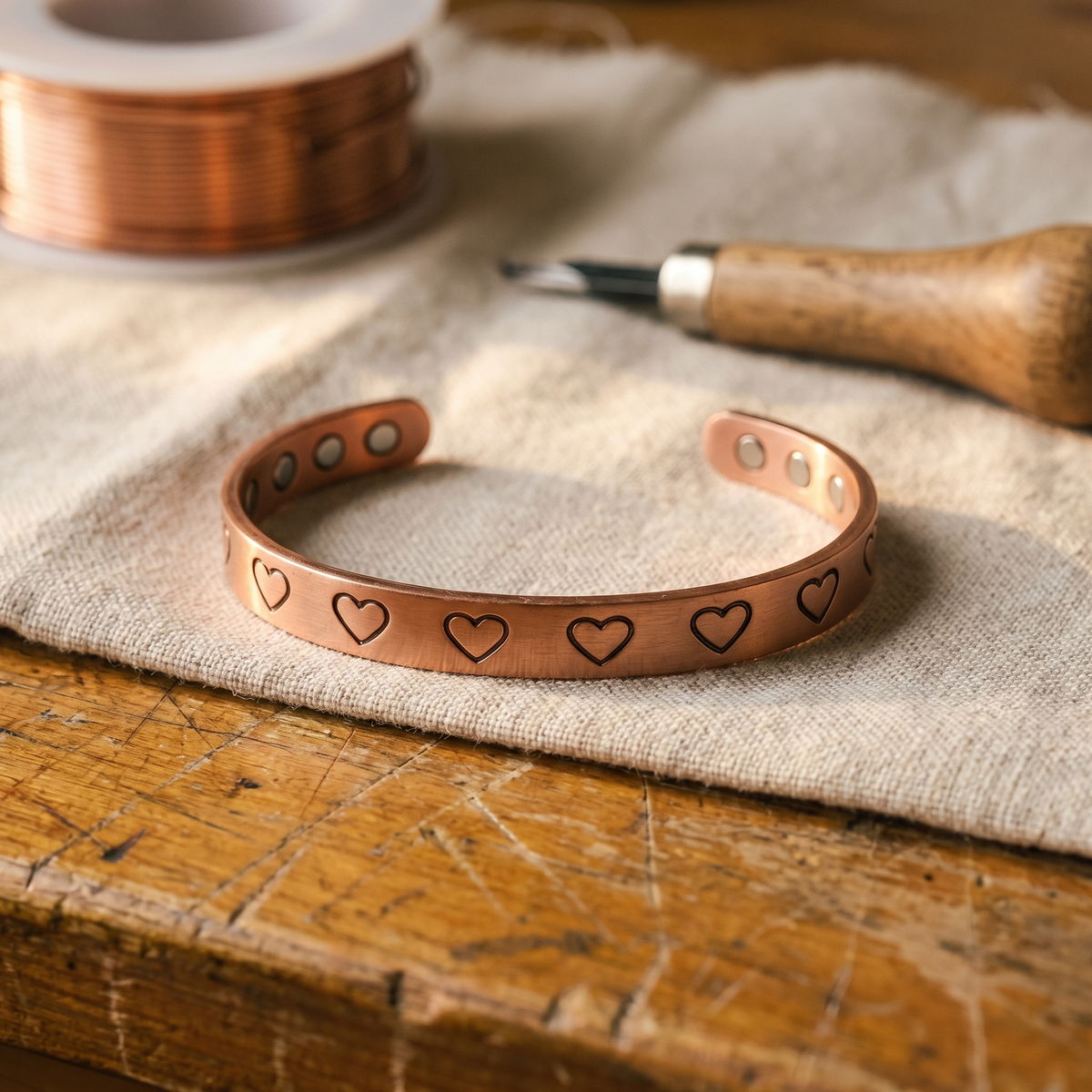 Sue & Georgie's Hearth Copper Bracelet