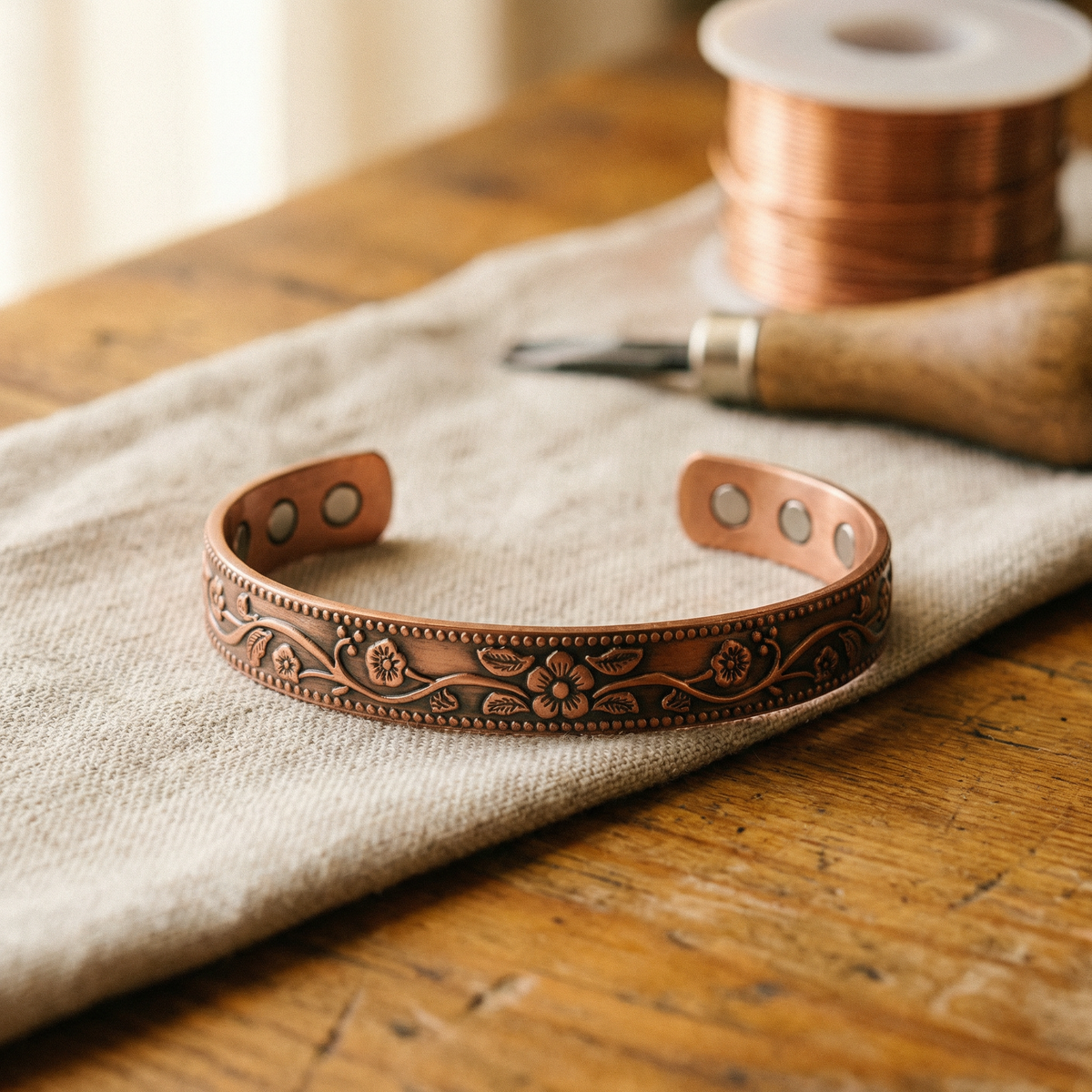 Sue & Georgie's Knell Copper Bracelet