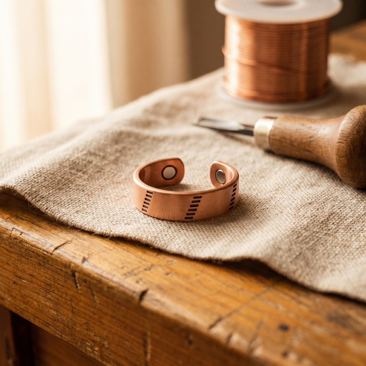 Sue & Georgie's Hearth Copper Ring