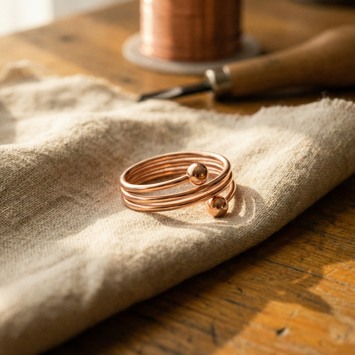 Sue & Georgie's Silt Copper Ring