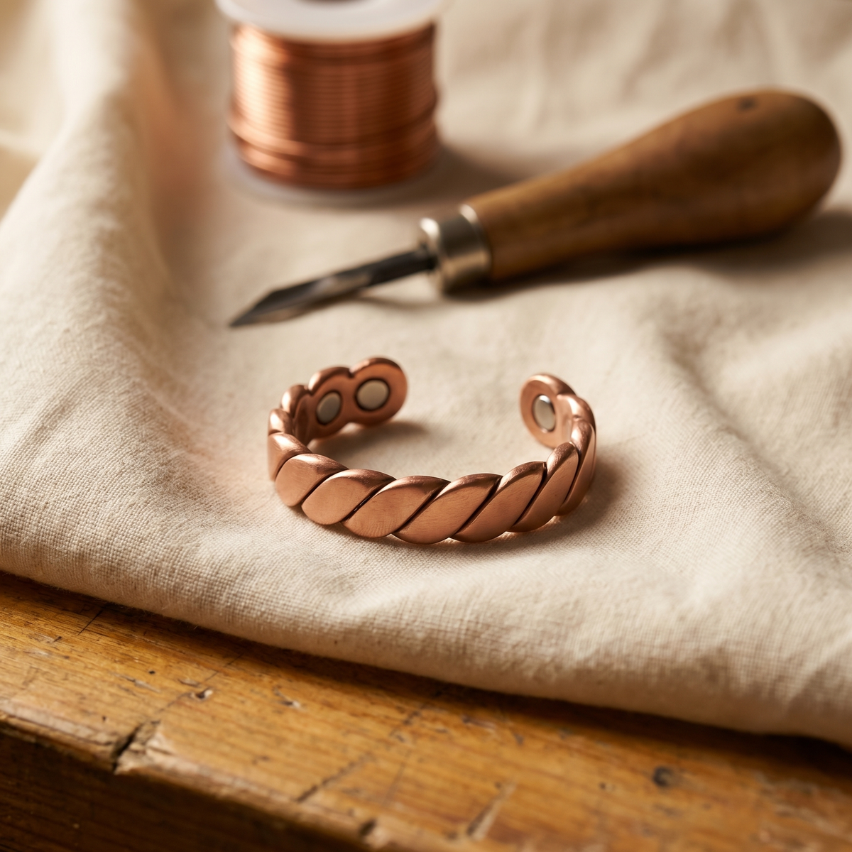 Sue & Georgie's Knap Copper Ring