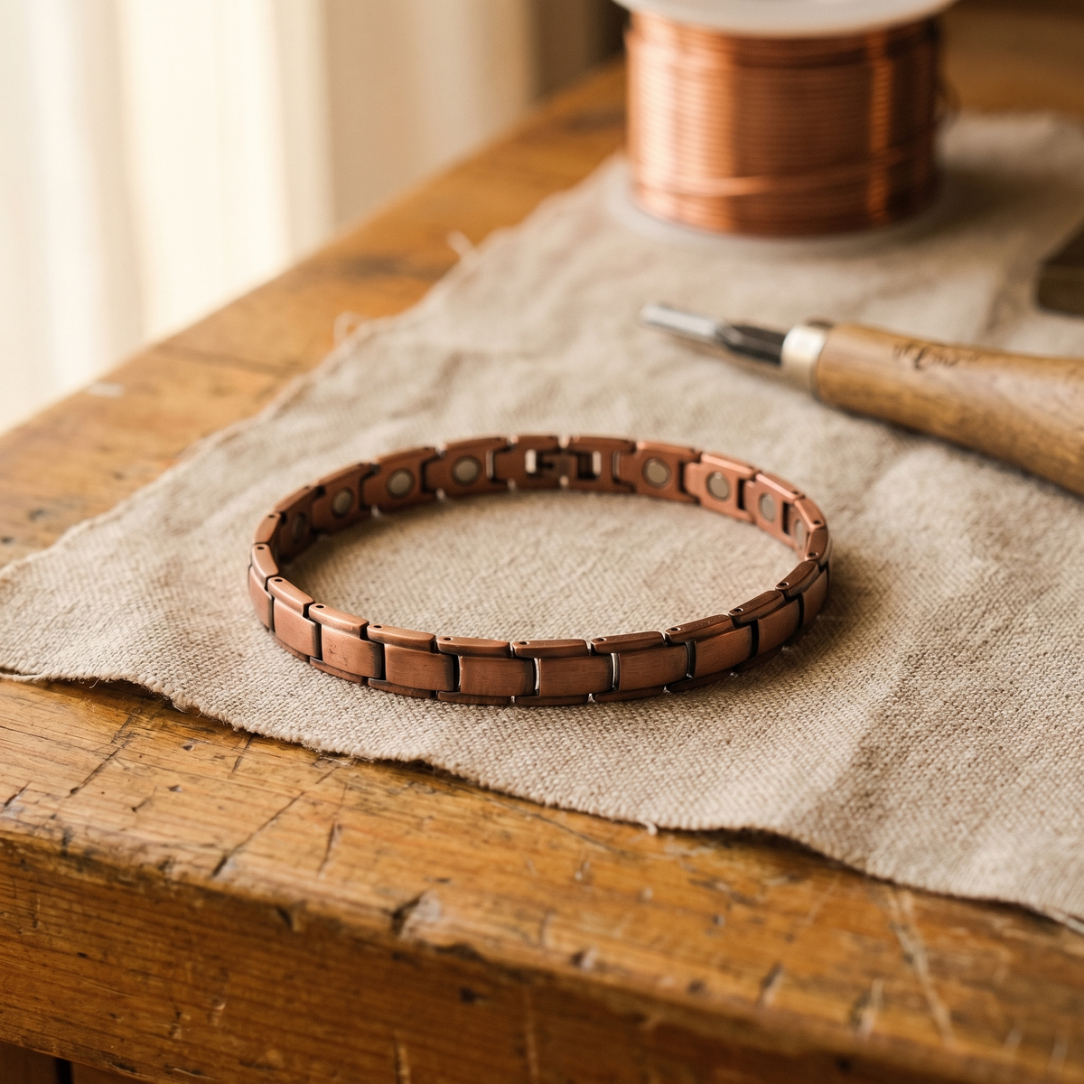 Sue & Georgie's Shore Copper Anklet