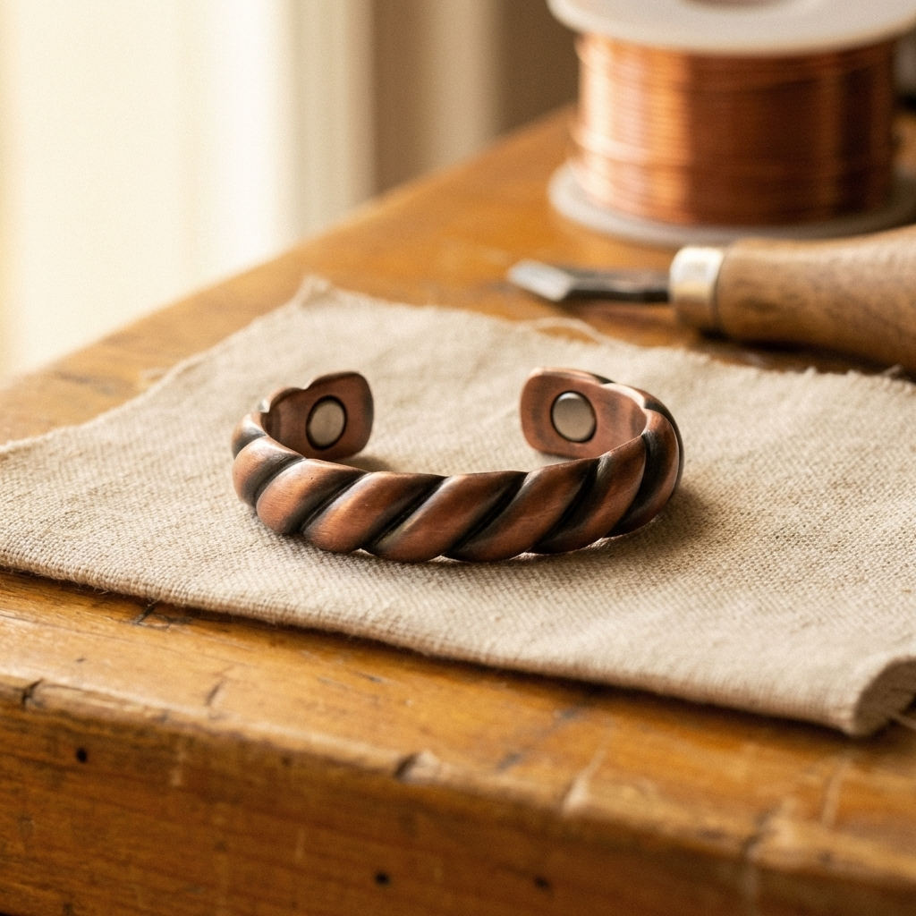 Sue & Georgie's Tine Copper Ring