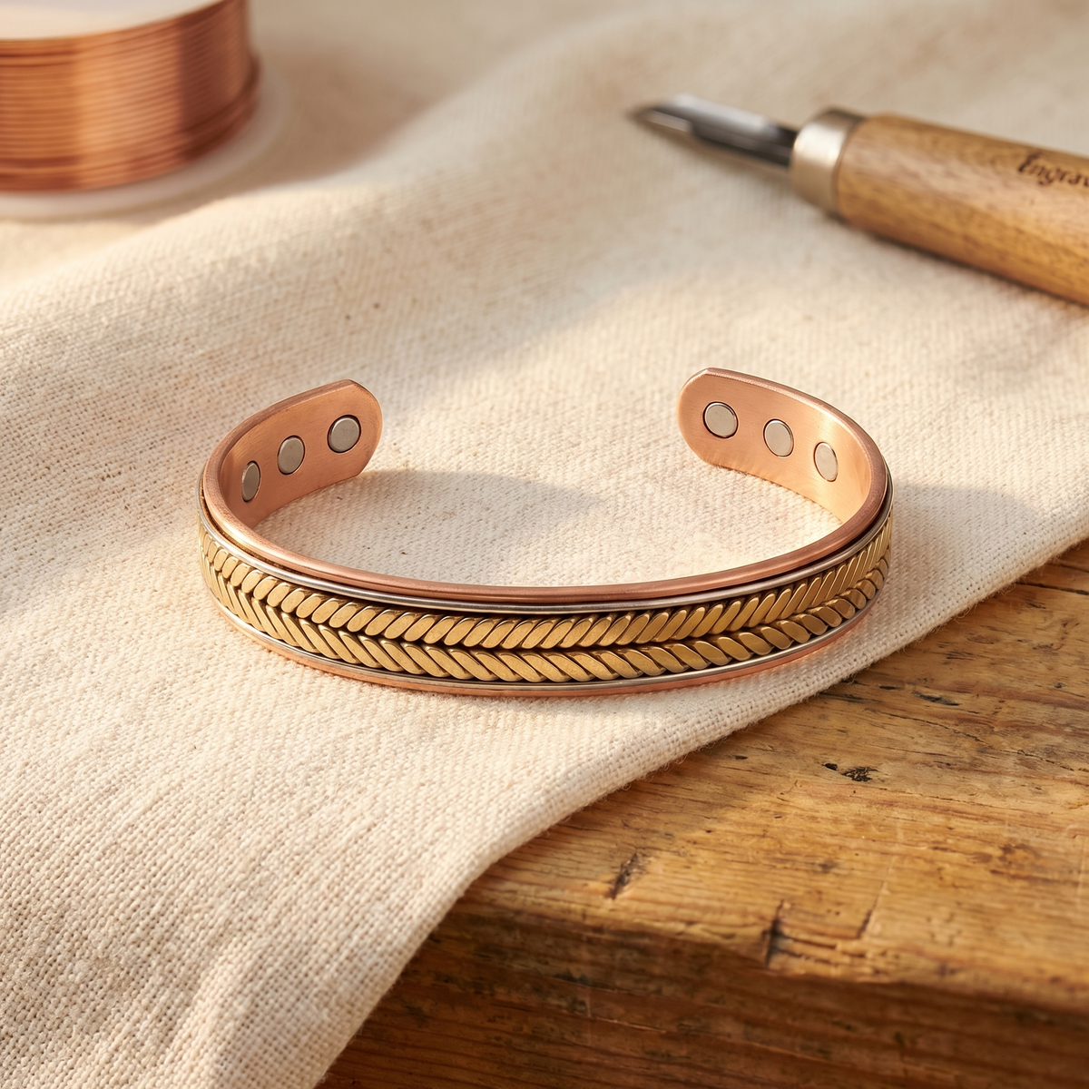Sue & Georgie's Harvest Copper Bracelet