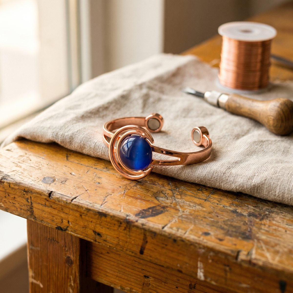 Sue & Georgie's Sphere Copper Bracelet