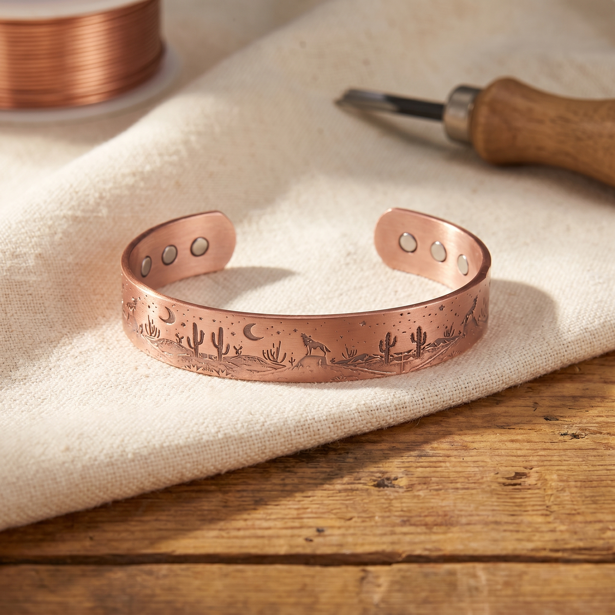 Sue & Georgie's Cove Copper Bracelet