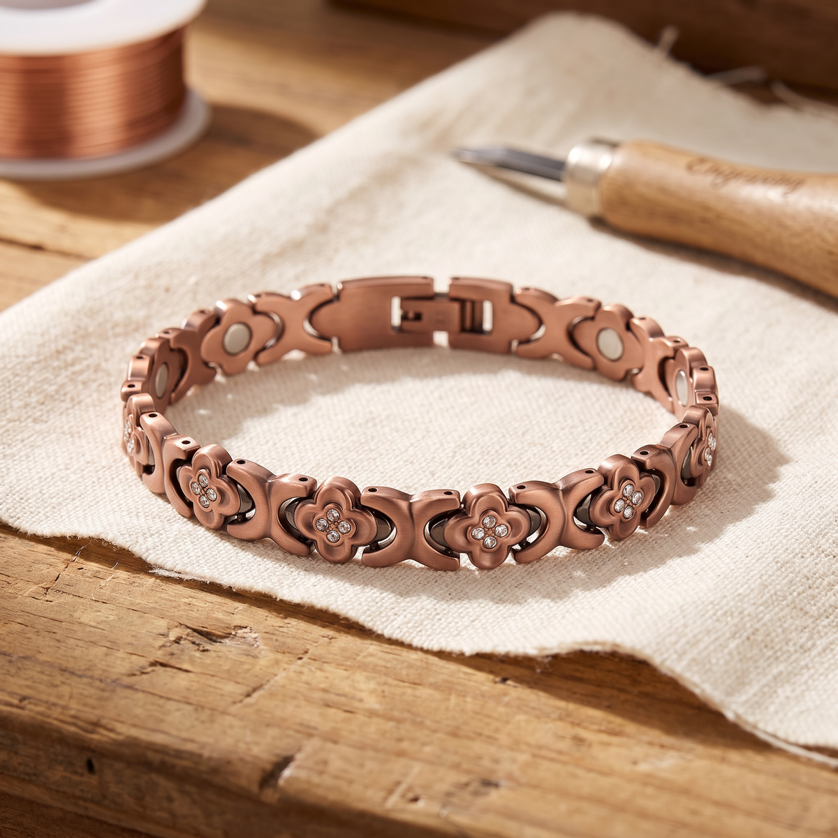 Sue & Georgie's Keel Copper Bracelet